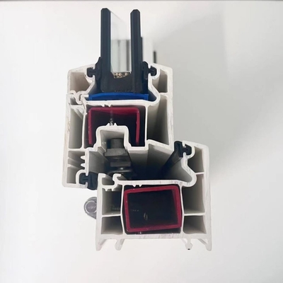 ホワイトUPVCガラス窓プロファイル 熱隔熱 GKBM 60 セレイス